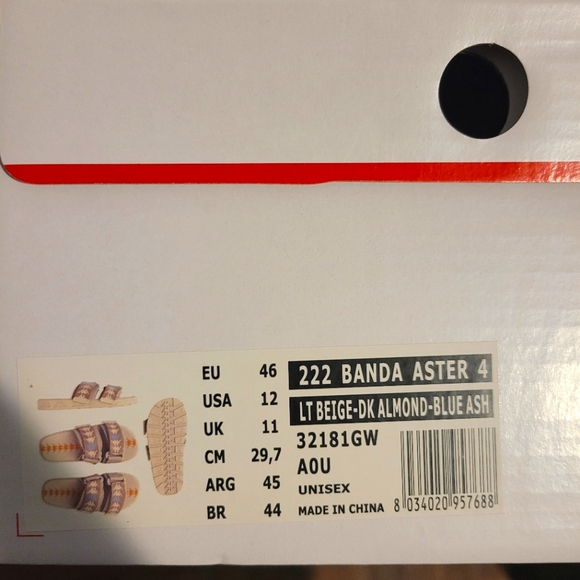 Kappa 222 Banda Aster 4 (Unisex) Light Beige/Dark Almond/Blue Ash - Picture 12 of 13